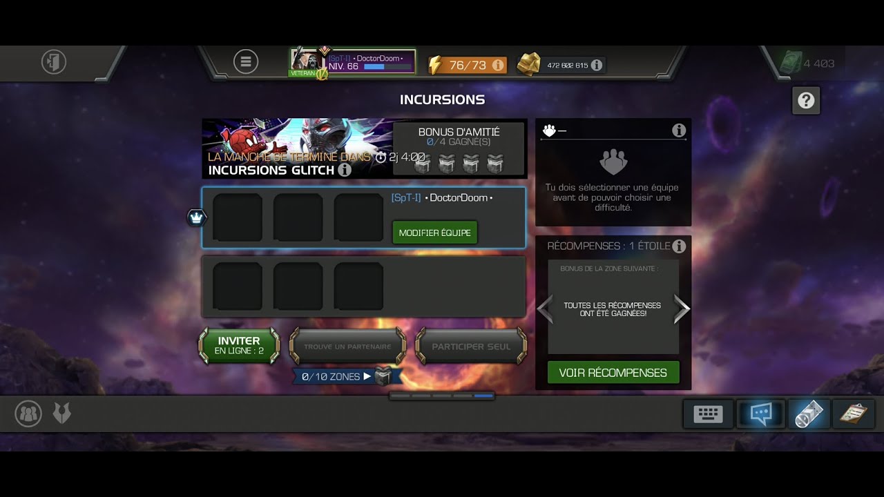Incursion Solo For Starlord Piece
