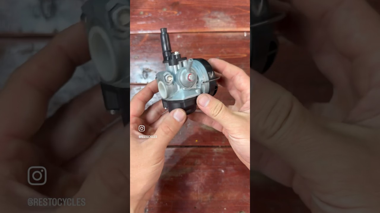 Tomos Targa LX Carburetor Install || #t&ouml;ffli #moped #mofa #puch #engine #50cc #motor #vikelife