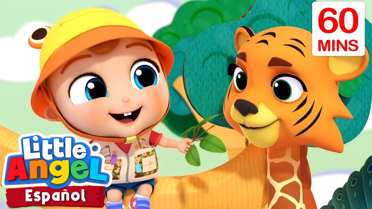 Bebé Juan crea nuevos animales | Canciones Infantiles con Bebé Juan🎵| Little Angel Español