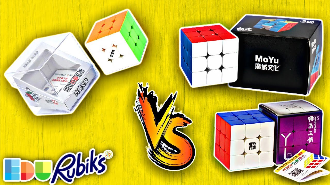 Batalla de los Mejores Cubos 3x3x3 Magnéticos Profesionales de BAJO COSTO En español-Edurubiks