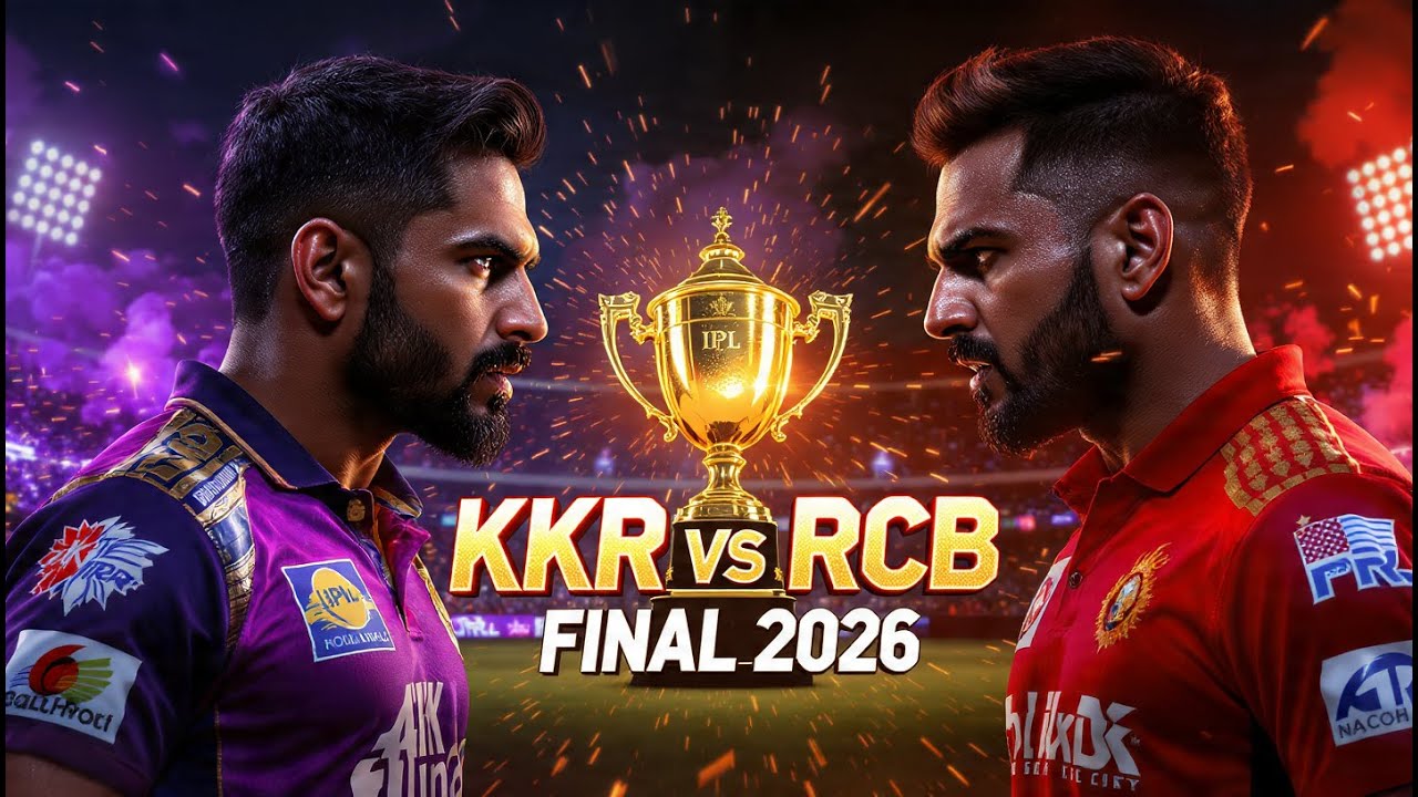 IPL 2026 FINAL 🏆 KKR vs RCB | 🔴 LIVE | Cricket 26 Gameplay