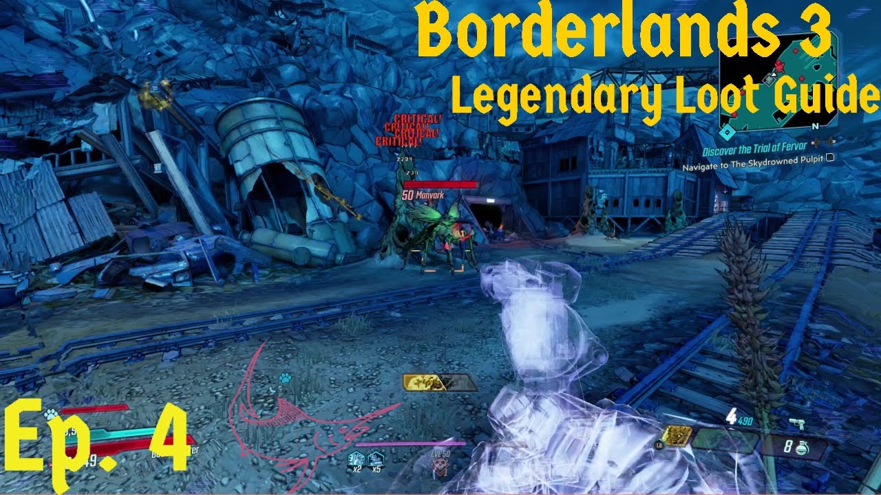 Borderlands 3: Manvark Loot Guide