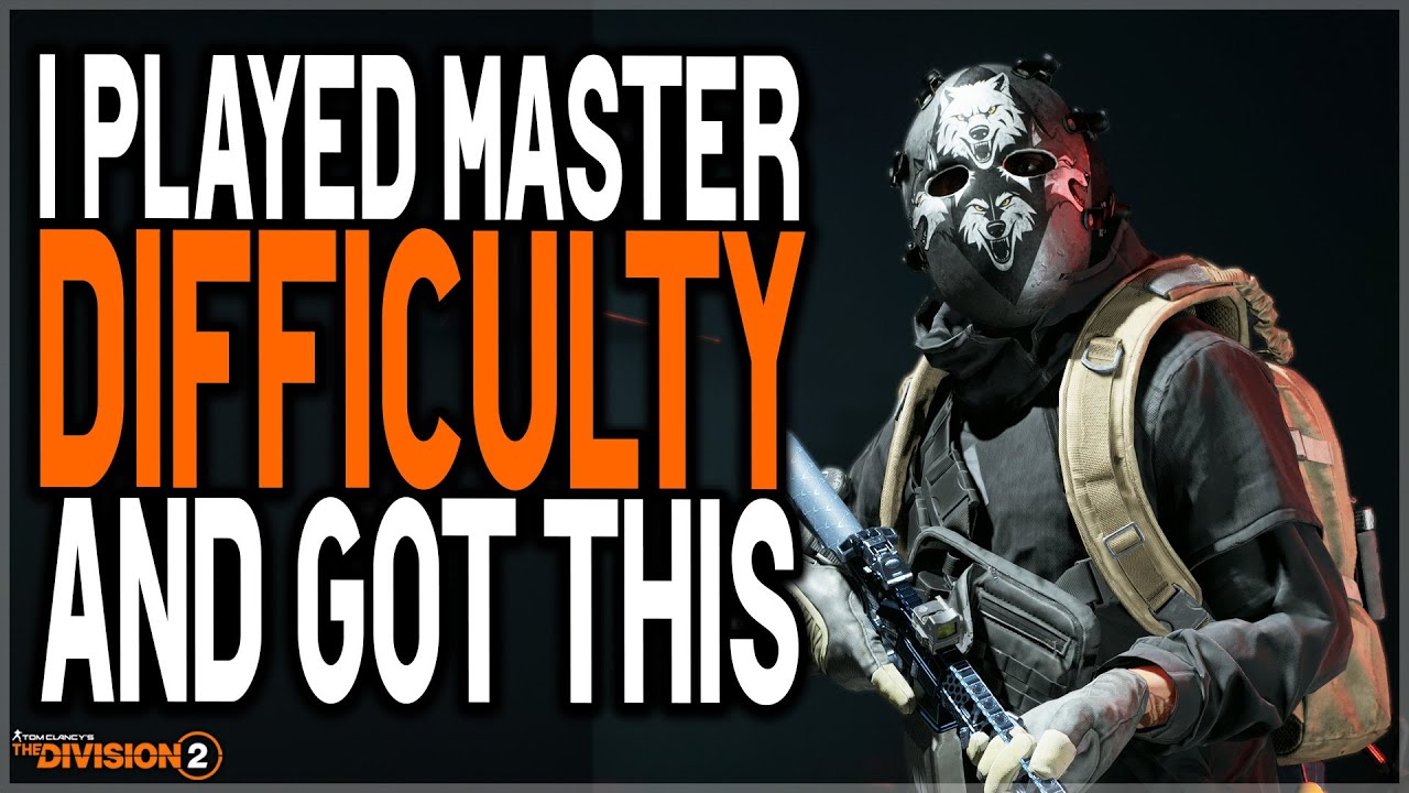 I GOT THIS NEW SECRET WOLVES MASK during Agent Kelso Manhunt Mission in the Division 2!