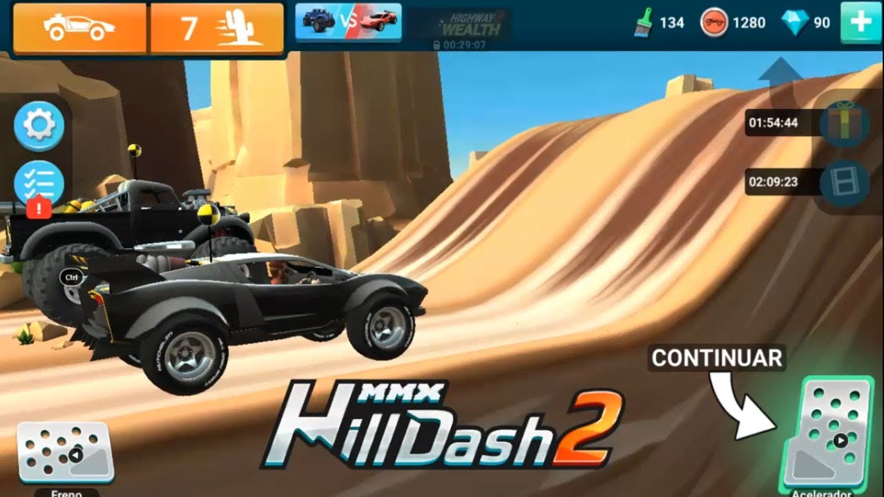 MMX HILL DASH 2: SUPERCAR SX: Level-1-3.4-7-49-50-51 Tropical-Noche tropical-Cañon-carrera del cañon