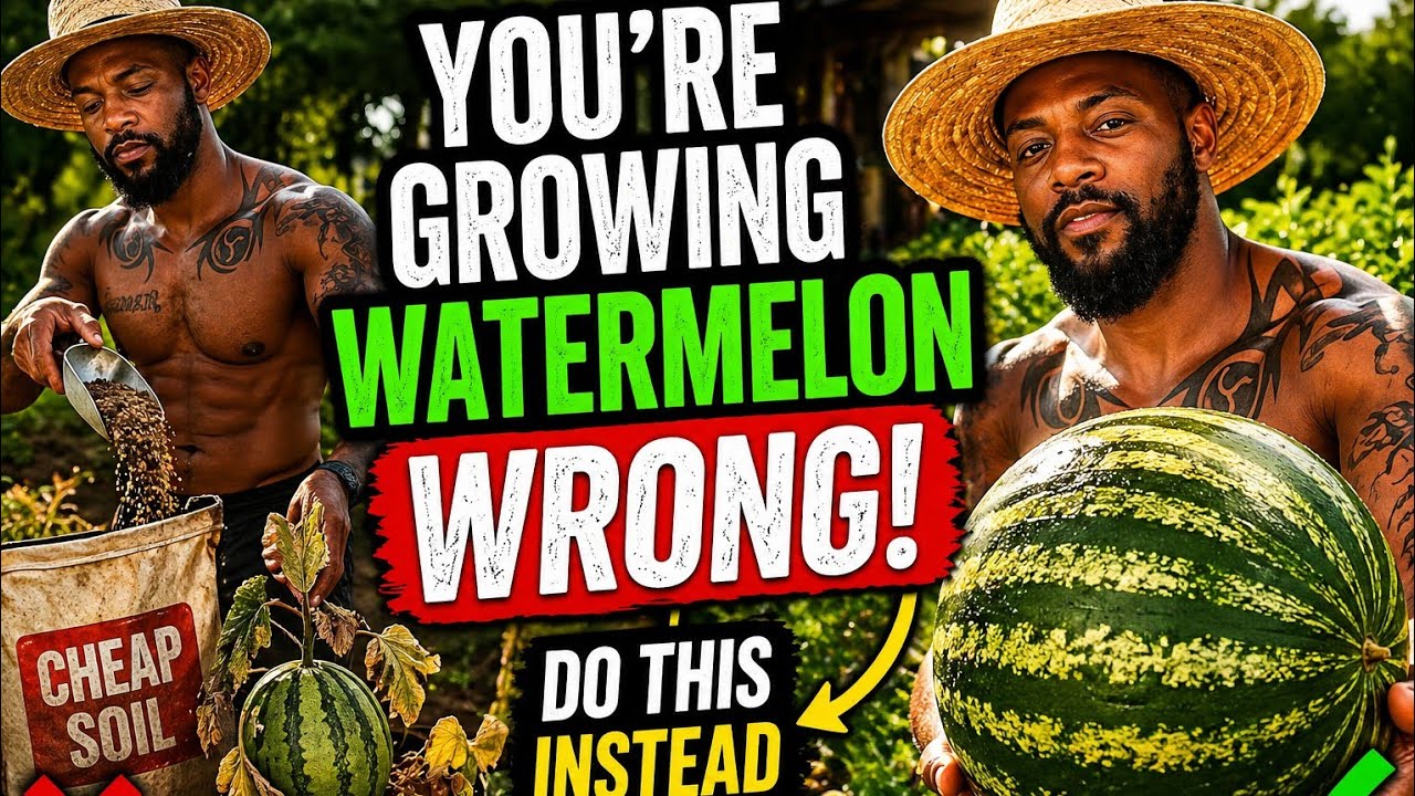 7 Watermelon Growing Mistakes to Avoid 🍉 & How to Fix Them!