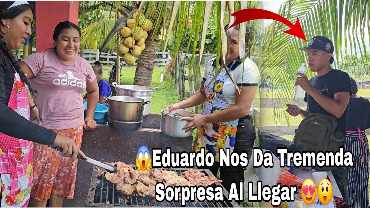 😱En Plena Asada De Carne Eduardo Llega A Darnos Esta Gran Noticia 😍😱