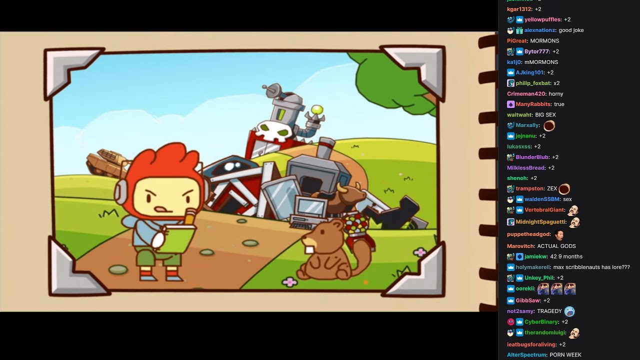 Jerma Streams [with Chat] - Scribblenauts Unlimited