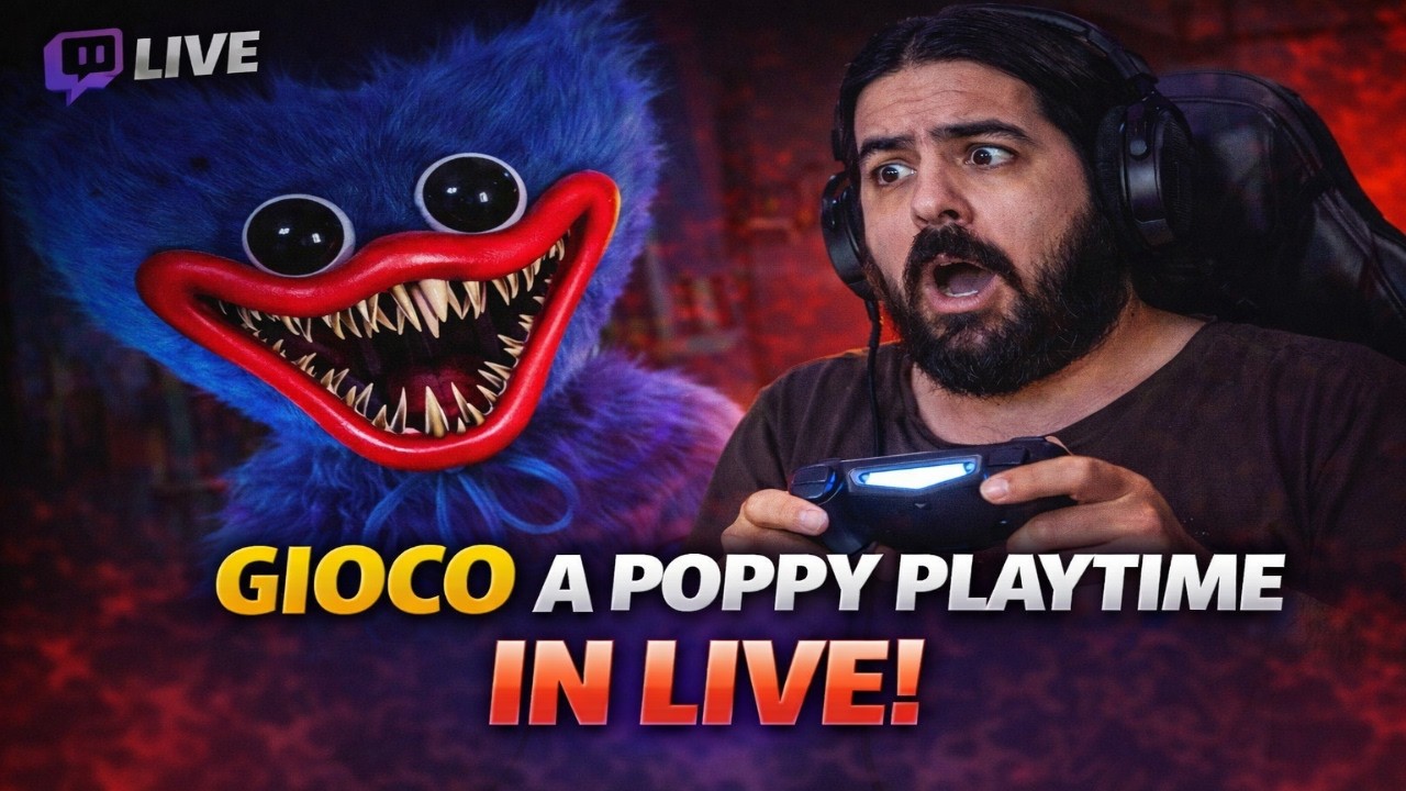 METALMAVIO GIOCA A POPPY PLAY TIME IN LIVE