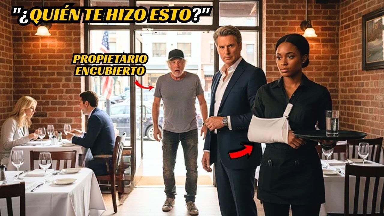 Dueño Encubierto Ve a Mesera con Mano ROTA Trabajando ¡Su Respuesta lo DEJA sin Dormir Toda la Noche