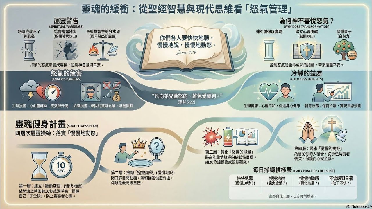 【雅各書】【箴言】【以弗所書】聖經中管理怒氣的智慧