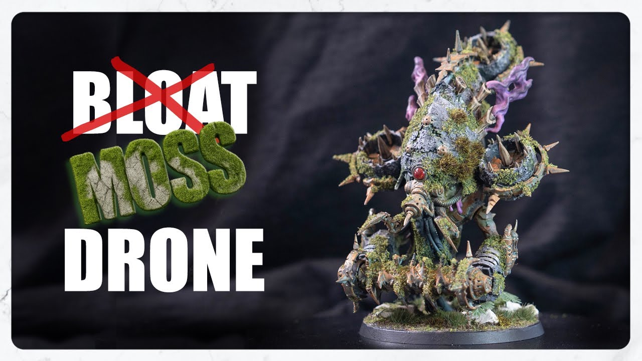 I Covered a Bloat Drone in Moss... and it turned out AMAZING!