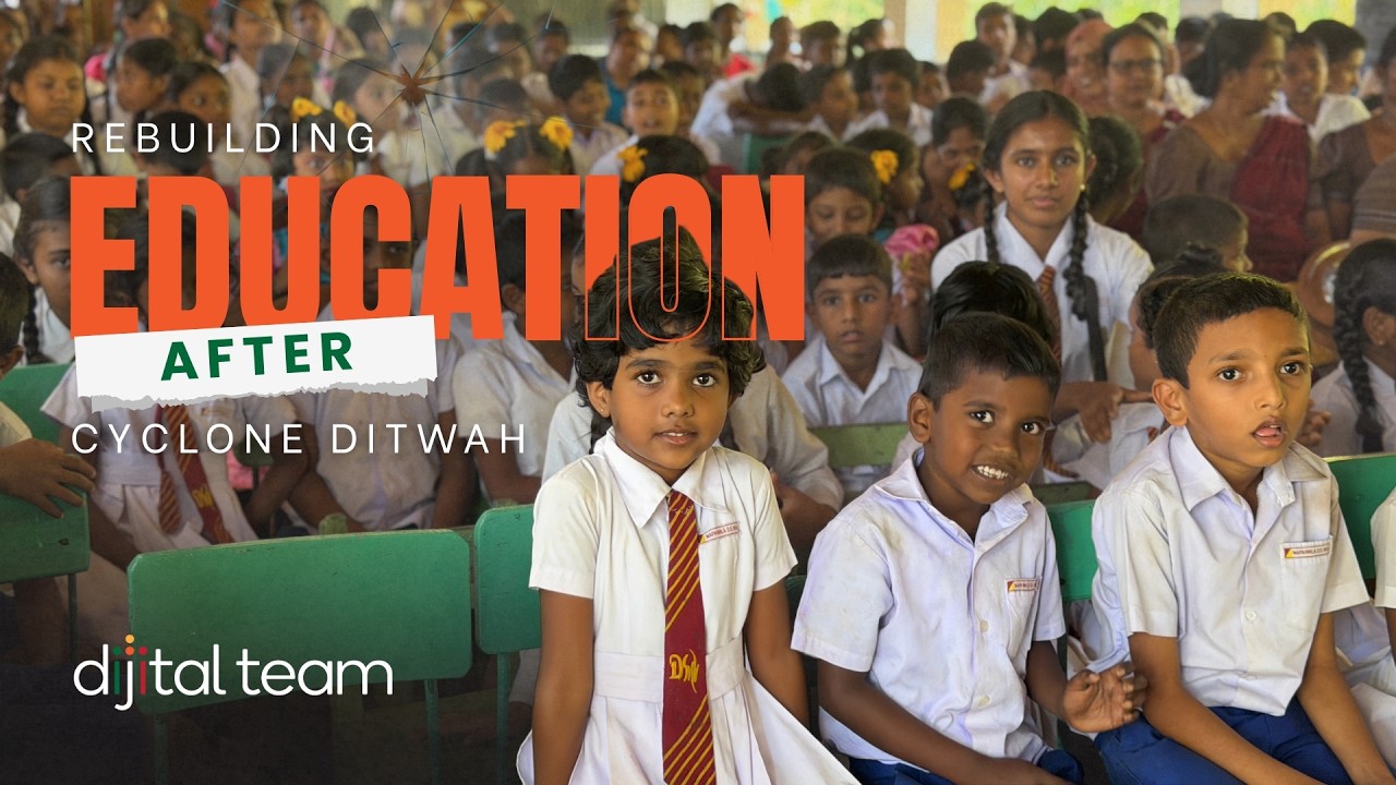 Dijital Team CSR Initiative | Rebuilding Education After Cyclone Ditwah - in Kegalle, Sri Lanka