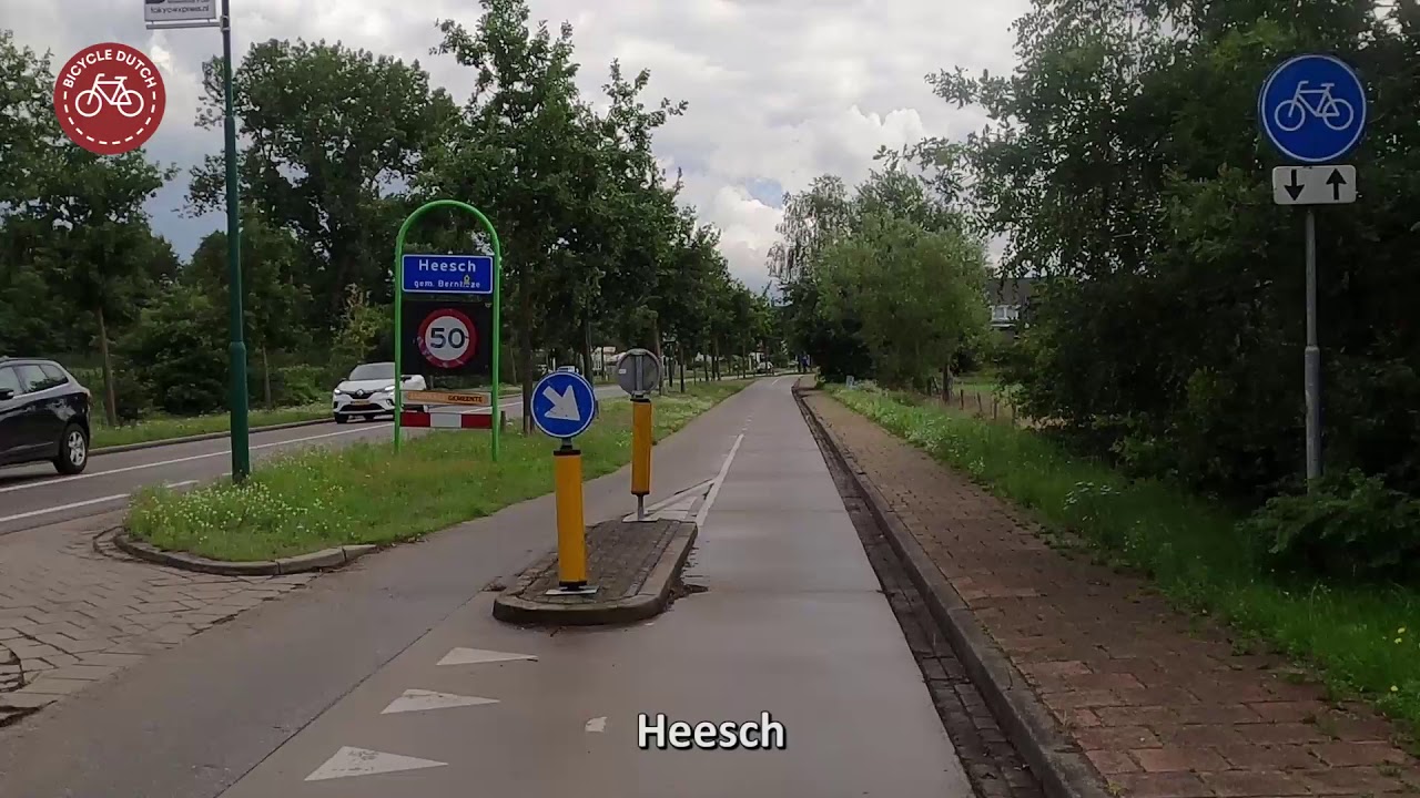 Fast Cycle Route Oss - Uden (F50) in the Netherlands