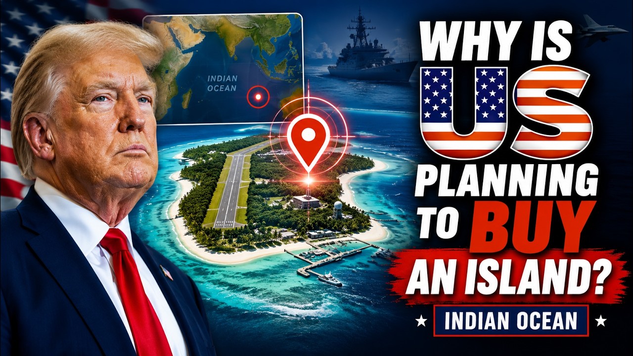 Why is US planning to buy an island in Indian Ocean?
