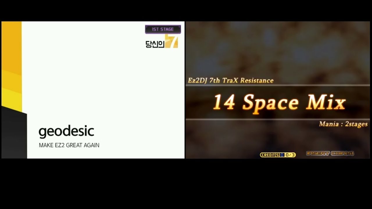 [14K Course] geodesic vs [Space Mix] Ez2DJ 7th 1.0