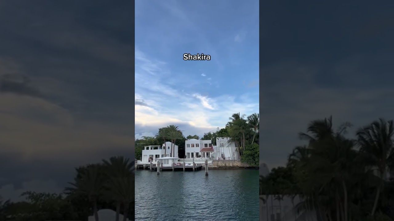 Celebrity homes in Miami 😲