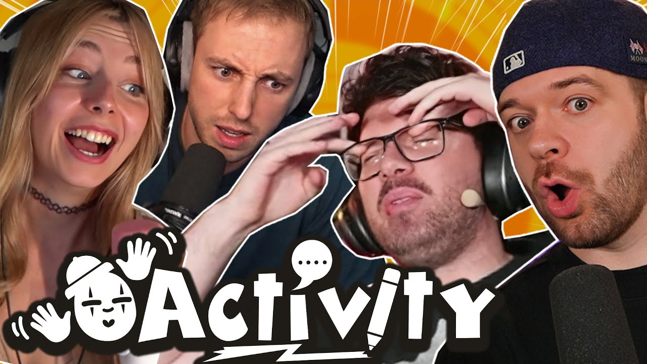 DIE LUSTIGSTE RUNDE ACTIVITY 😂 mit Bonjwa Matteo, JenNyan, KaddiTV, Leon & Aster