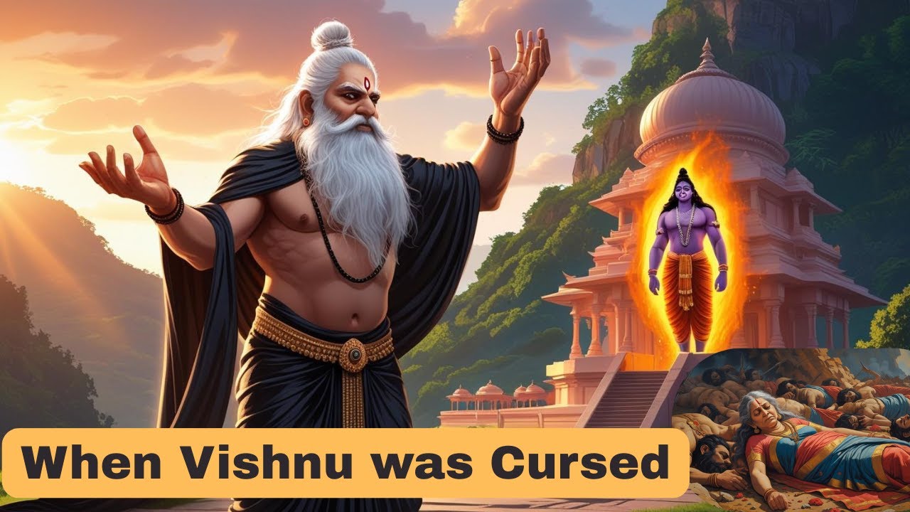 When Lord Vishnu was Cursed I Bhrigu cursed Vishnu I Tales from the Puranas I Indian Mythology