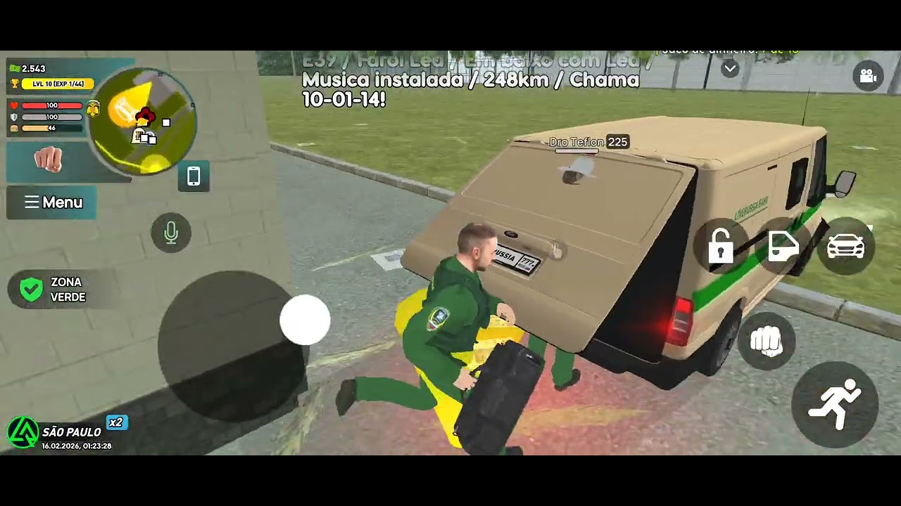 Trabalhando no CF aqui Live Russia 