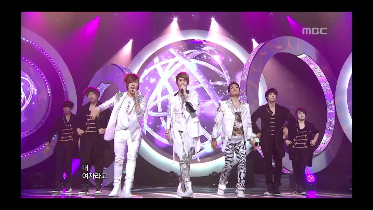 F.I.X - She's My Girl, 픽스 - 내 여자라고, Music Core 20120707