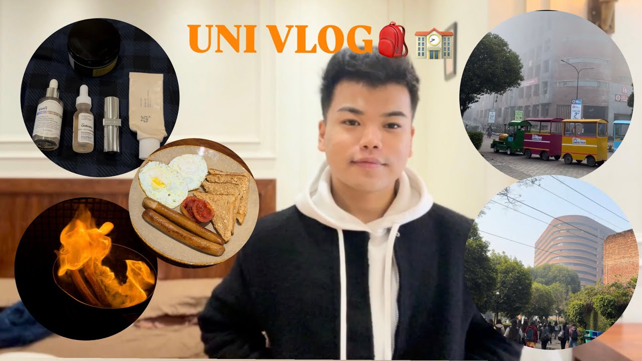 Mini Campus  Vlog 🏫🎒| LPU CAMPUS | college life | breakfast 🍳 