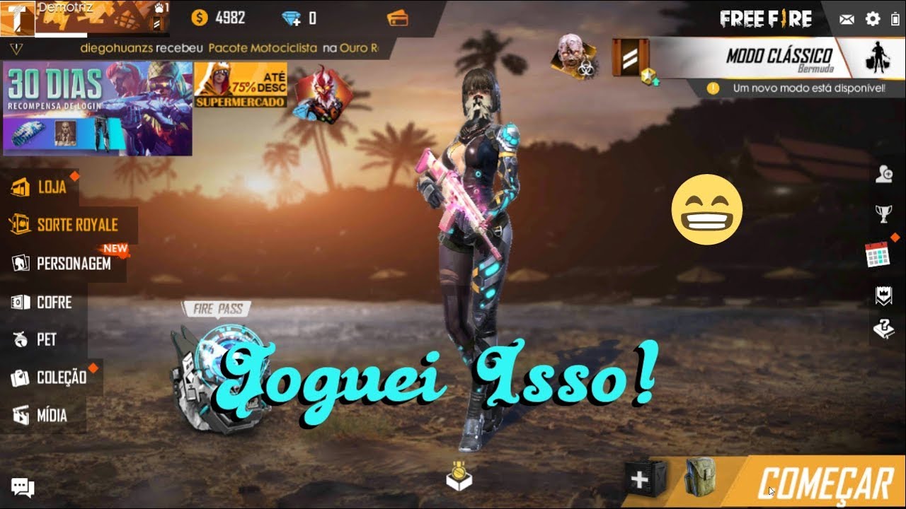 Como Joga Isso?! 😅 Garena Free Fire