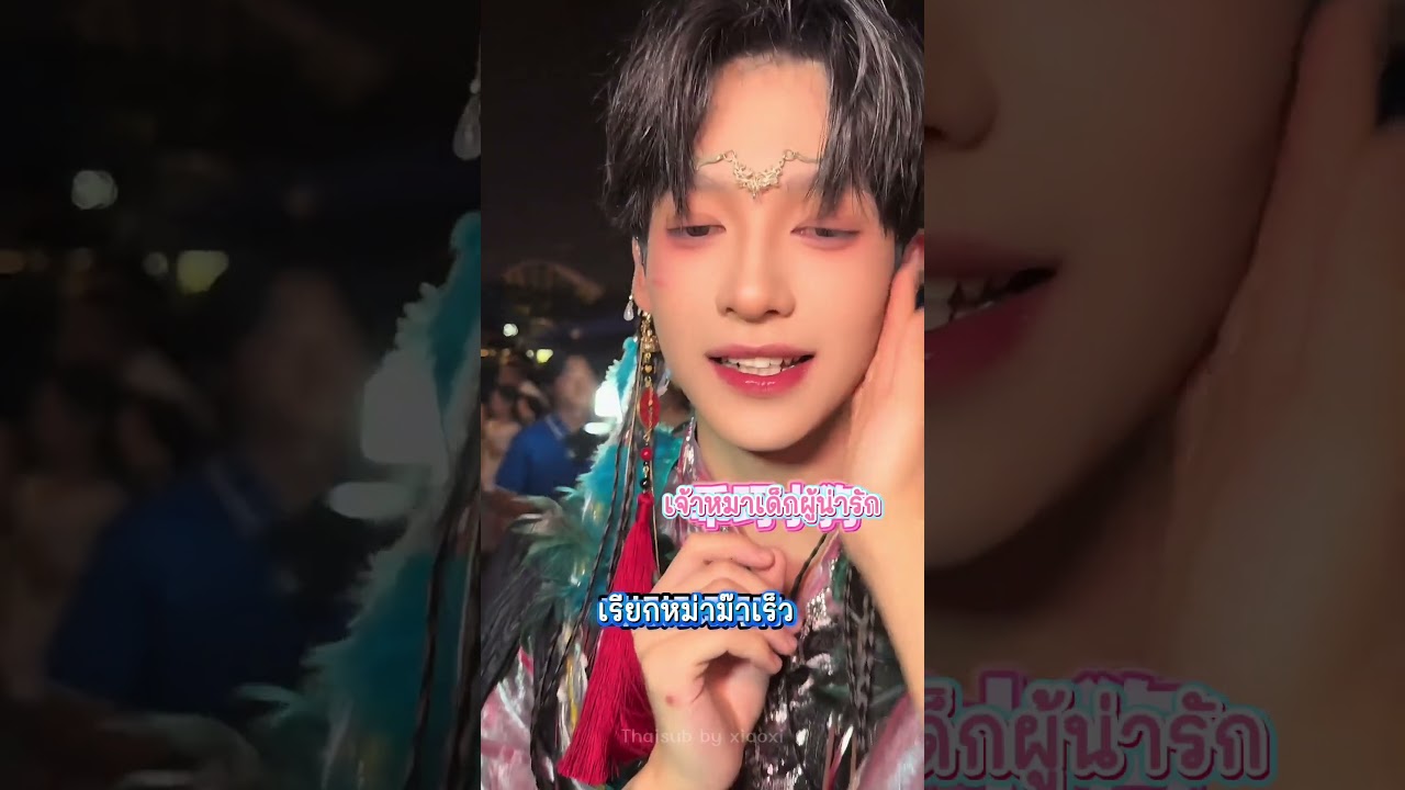เรียกหม่าม๊าก่อนเร็วววว #帅哥 #สวนสนุกจีน #NPC #ซับไทย #fypシ゚viral 》帅气鲨鱼