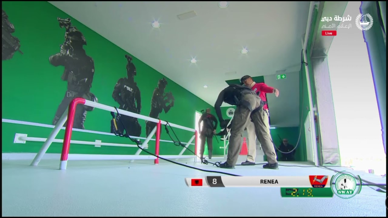 RENEA ( Albanian special force ) performance in UEA swat challange 2024 day 4