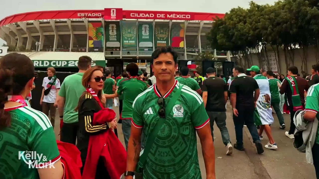Mark Went to Mexico vs. England at the World Cup in Mexico City in Honor of His Dad