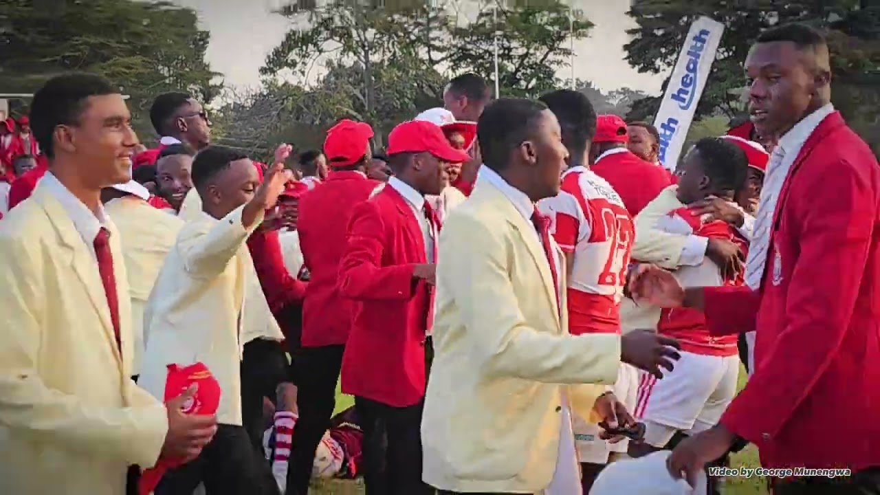 St George's College vs St John's college Rugby 20 May 2023 Celebrations and victory speech.
