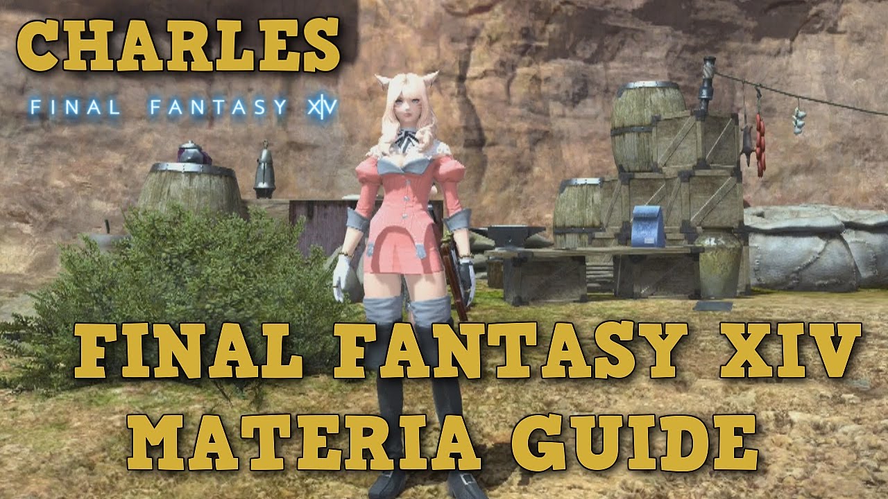 #128 FFXIV - KOMPLETTER MATERIAGUIDE - Basics und verbotene Slots / German-Deutscher
