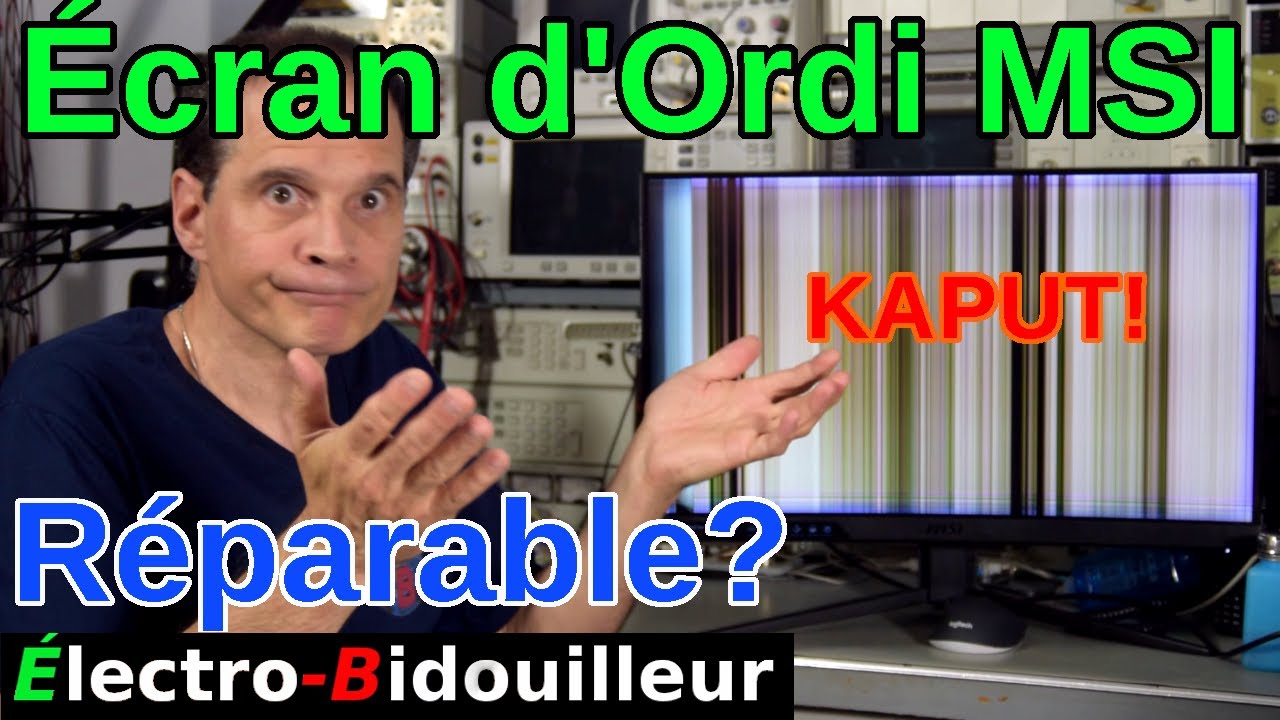 EB_#506 R&eacute;paration - &Eacute;cran d'Ordi MSI Optix MAG241C