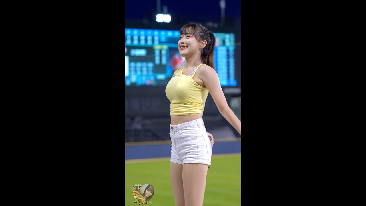 [4K] 변하율 치어리더(Byun Ha-Yul) - 23/06/10(토) 잠실(서울) '9회초 공격 자리바꿔서 응원모음'