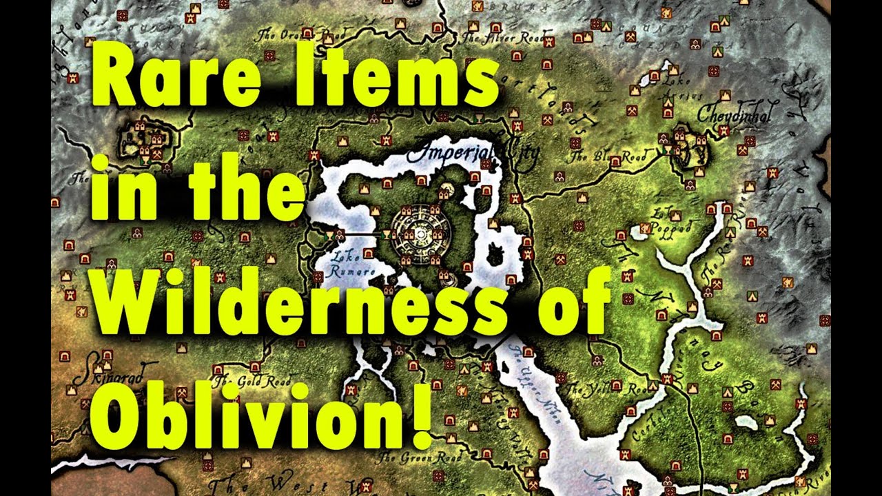 Oblivion - All Rare Unique Wilderness found enchanted items