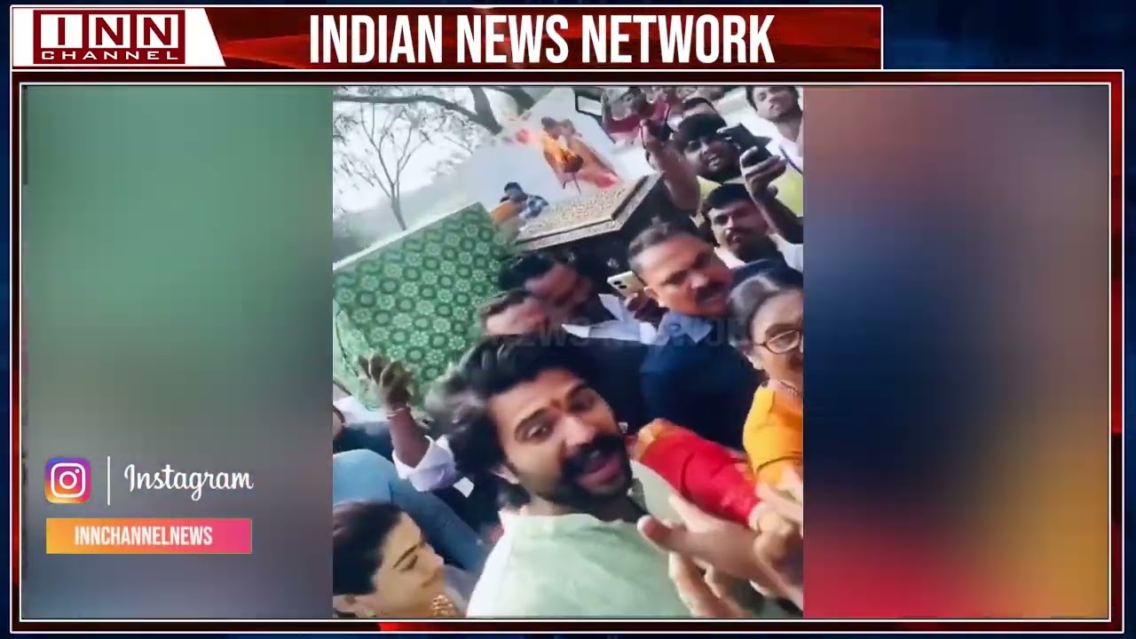 Rashmika Mandanna And Vijay Deverakonda Perform Satyanarayana Vratam At Their New Home In Telangana