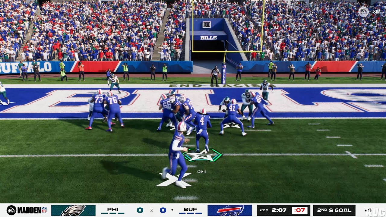 Madden NFL 26 - Philadelphia Eagles vs Buffalo Bills - Gameplay (PS5 UHD) [4K60FPS]
