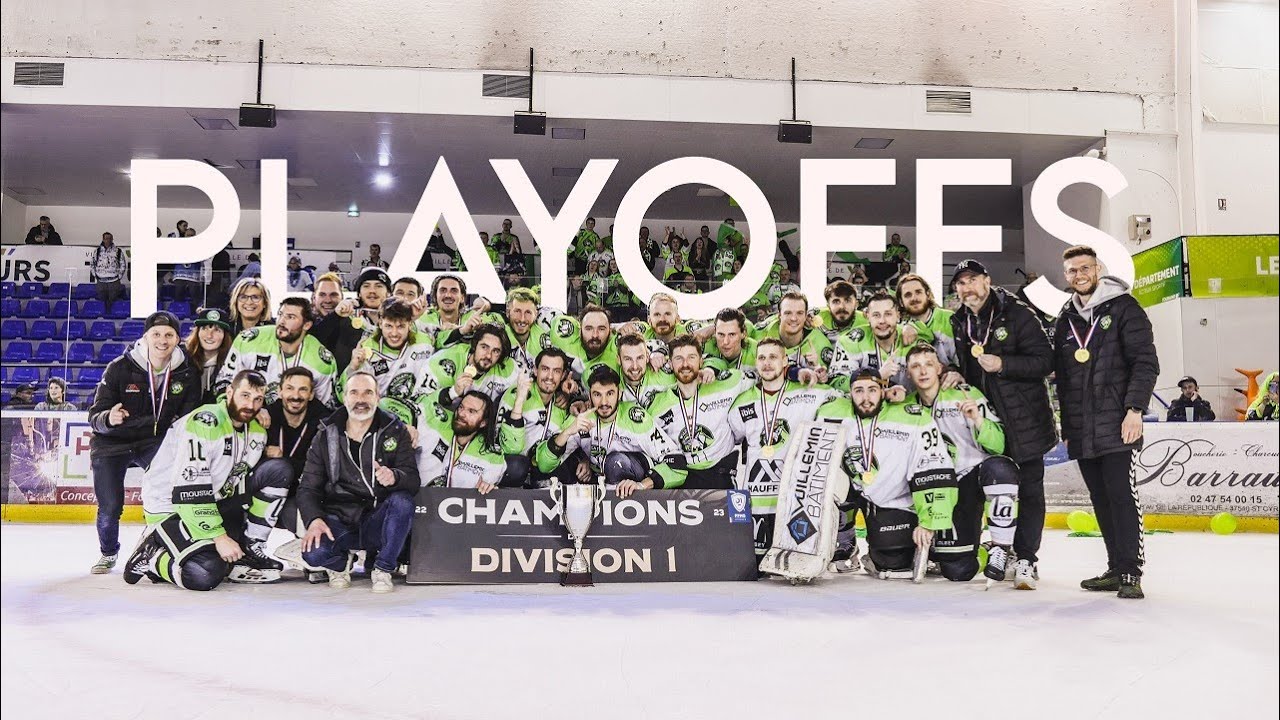 WARRIORS - WILDCATS Epinal - Rétrospective des Playoffs - Champion D1 saison 2022/23 de Hockey