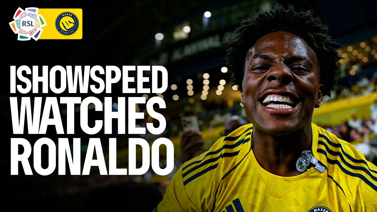 IShowSpeed Watches Ronaldo 🐐