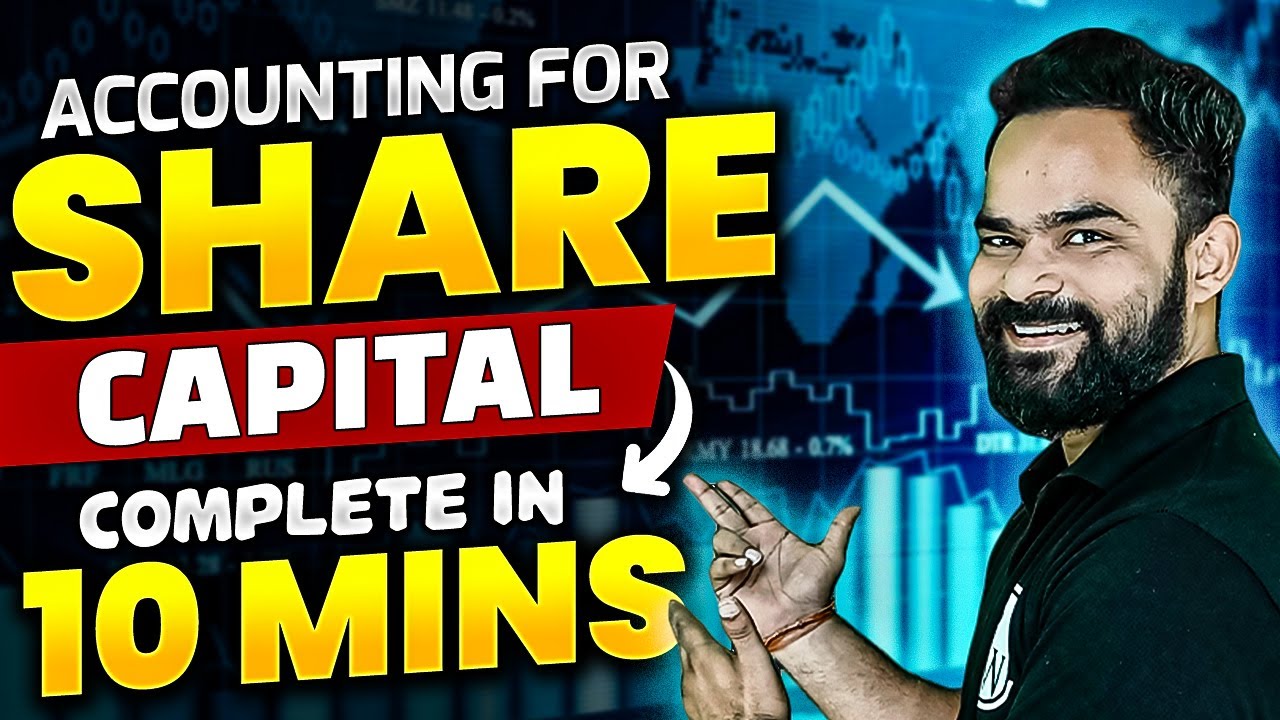 Accounting for share capital Complete chapter in 10 Mins⏰CS Executive Corporate accounting 💡
