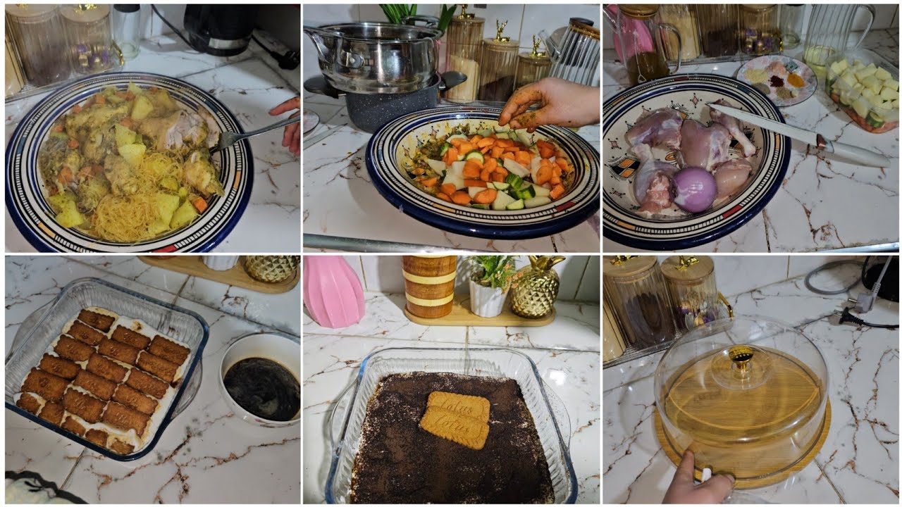 من الحمام للكوزينة🥵 طيبت الغداء المفور😋 مشتريات جديدة ✅وجات عندي صاحبتي وفرحت بناتي ❤️