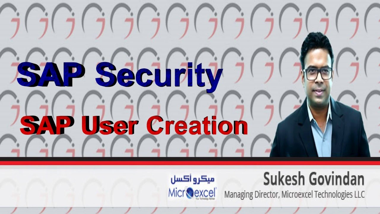 SAP Security - SAP User creation