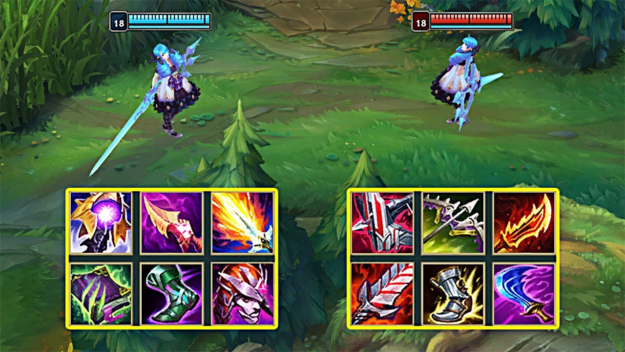 AD GWEN vs AP GWEN - League of Legends
