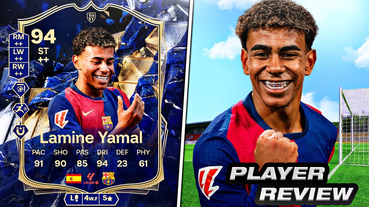 ¡ES UNA LOCURA DE CARTA! 😍 94 Lamine YAMAL SBC TOTY EVO REVIEW | EA Sports FC 25