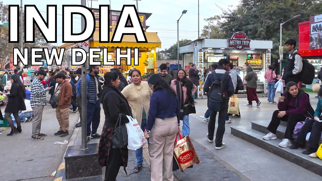 Walking in New Delhi 2026 🇮🇳 | Life in India’s Capital City (4K Walking Tour)