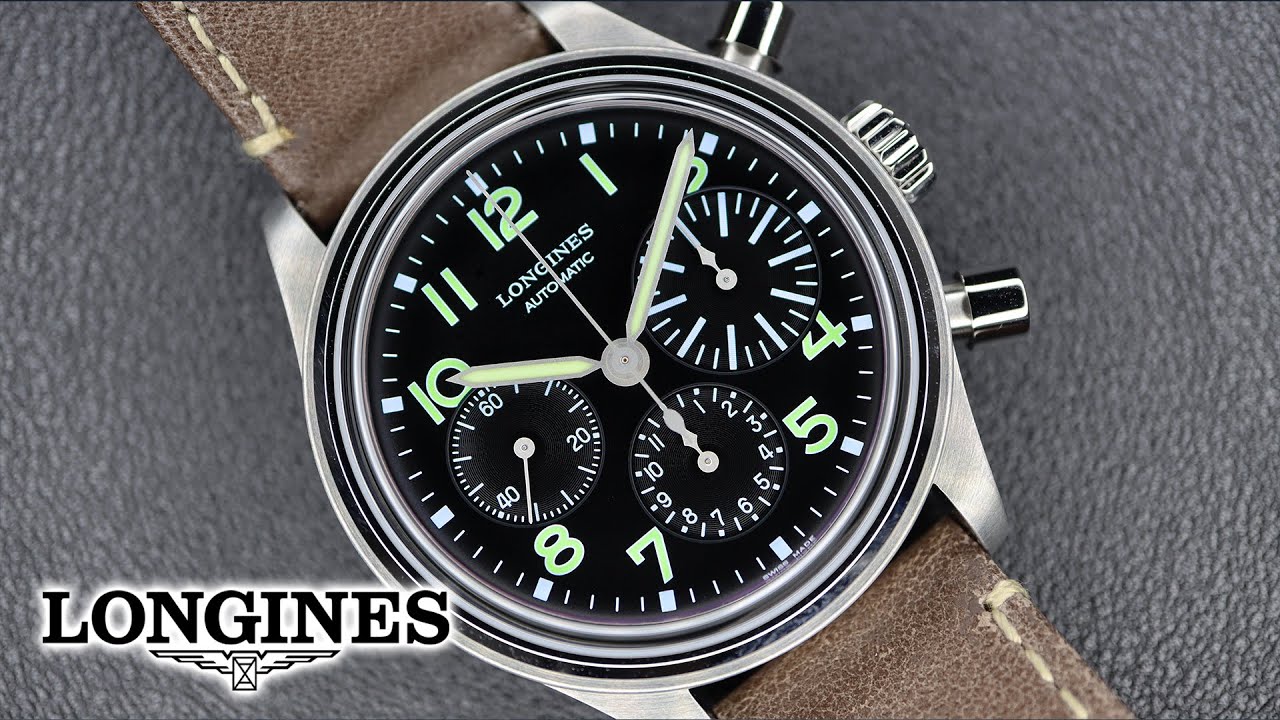 Longines BIG EYE Chronograph | The Column Wheel Chronograph to GET |