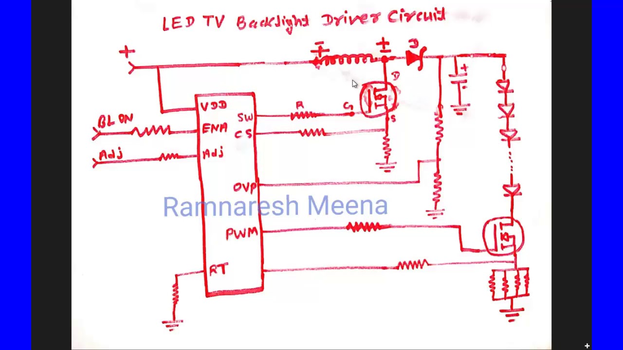 LED TV Backlight Driving Circuit