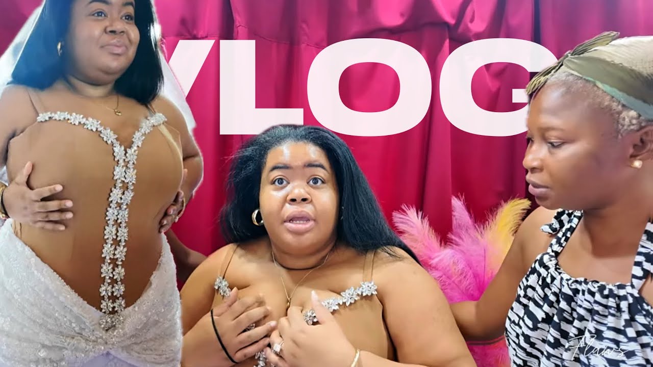 Ghana VLOG | WHERE is my Traditional Dress? + Finalizing my custom reception dress + Buju's Blessing