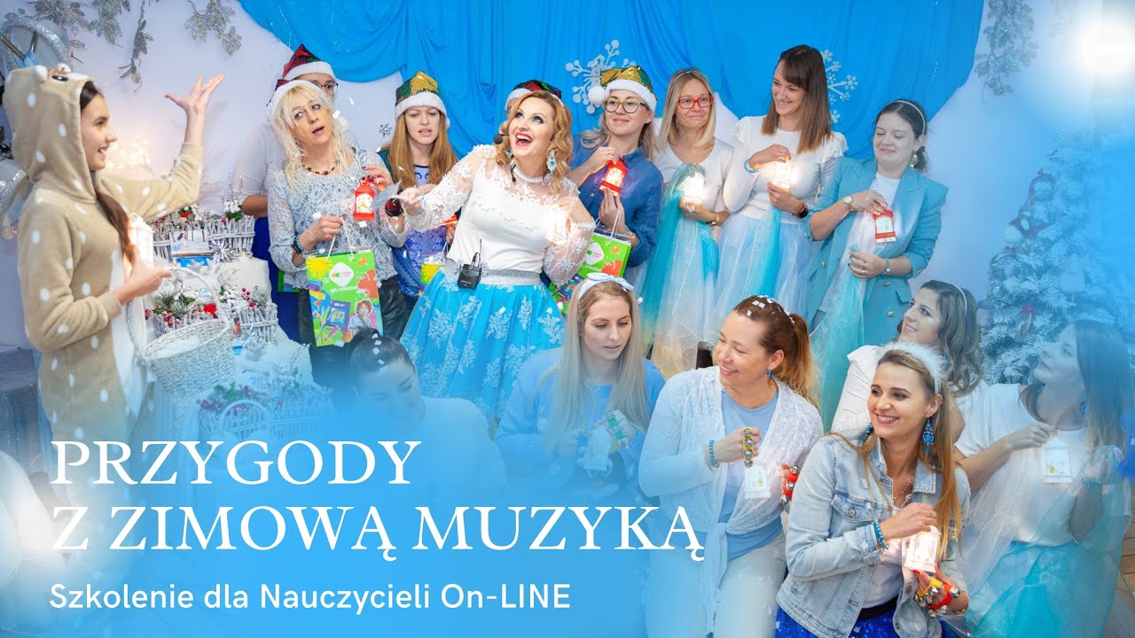 ZAPROSZENIE NA SZKOLENIE PRZYGODY Z ZIMOWĄ MUZYKĄ On Line Monika Kluza, CEA Muzylek Moni