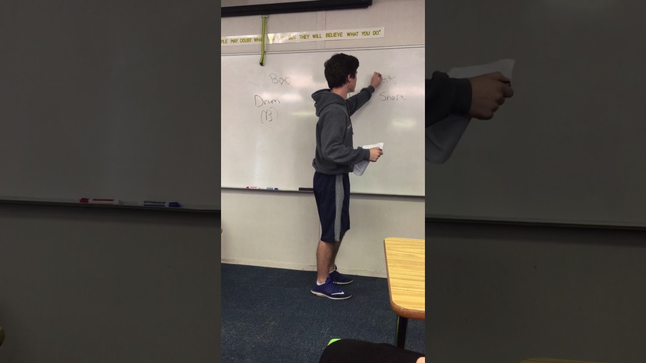 Beatbox Lessons In Study Hall Class