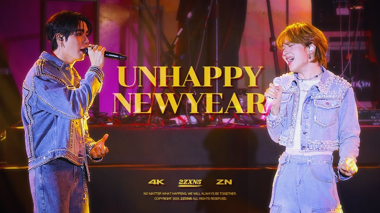 [4K] 241231 ZeeNuNew - UNHAPPY NEWYEAR | centralwOrld Bangkok Countdown 2025 The Original